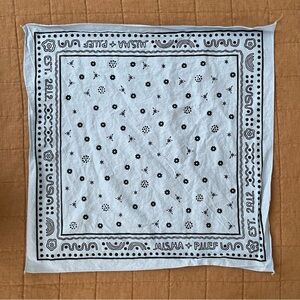 Misha & Puff Logo Bandanna - Blue/Navy